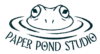 frog logo blue